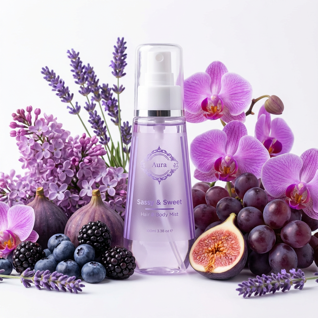 sassy & sweet hair and body mist
