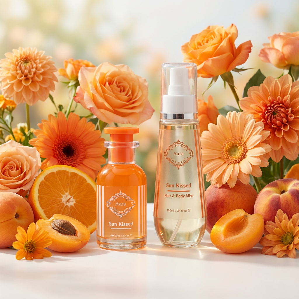 sun kissed fragrance + hair & body mist