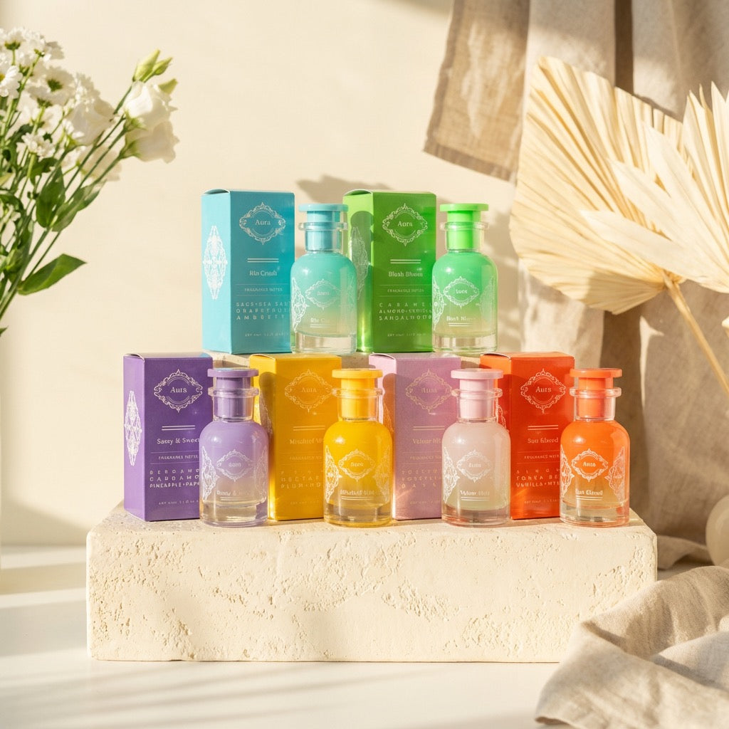 fragrance combo of 6 +free hair & body mist